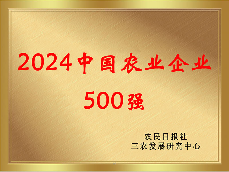 2024中國農業(yè)500強